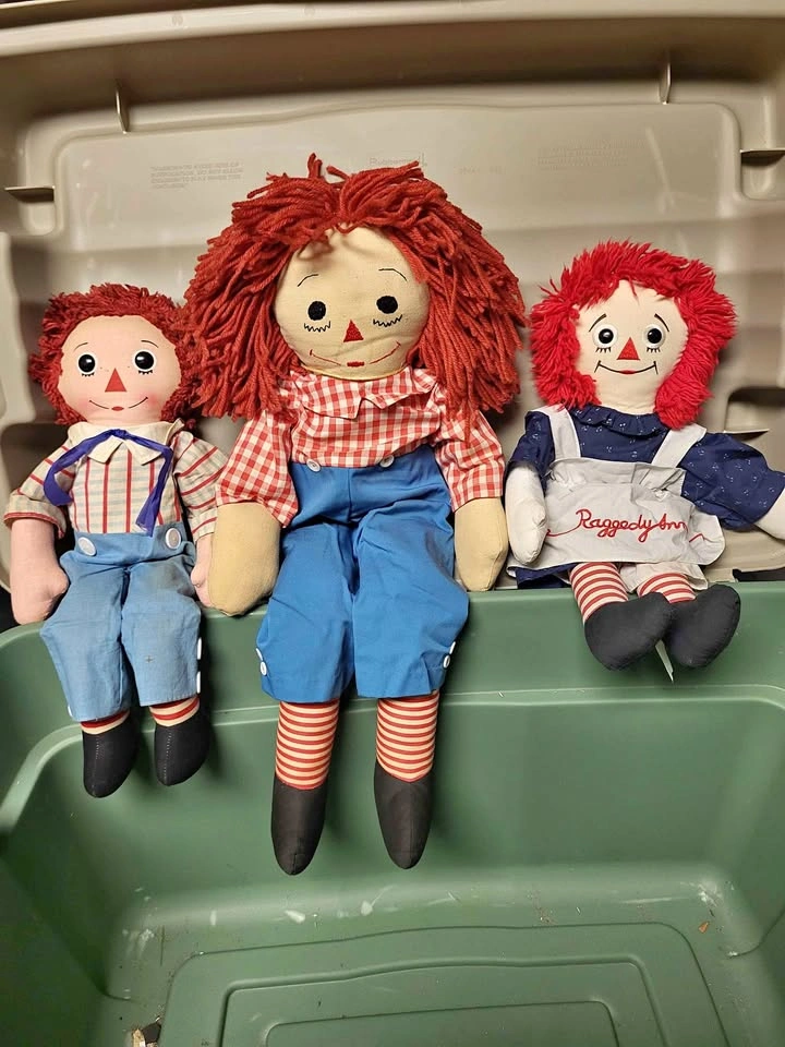 Vintage Raggedy Ann Dolls