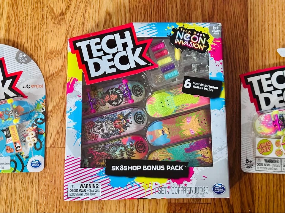 Tech Deck Sk8shop Fingerboard Bonus Pack - NEON Invasion - photo 3