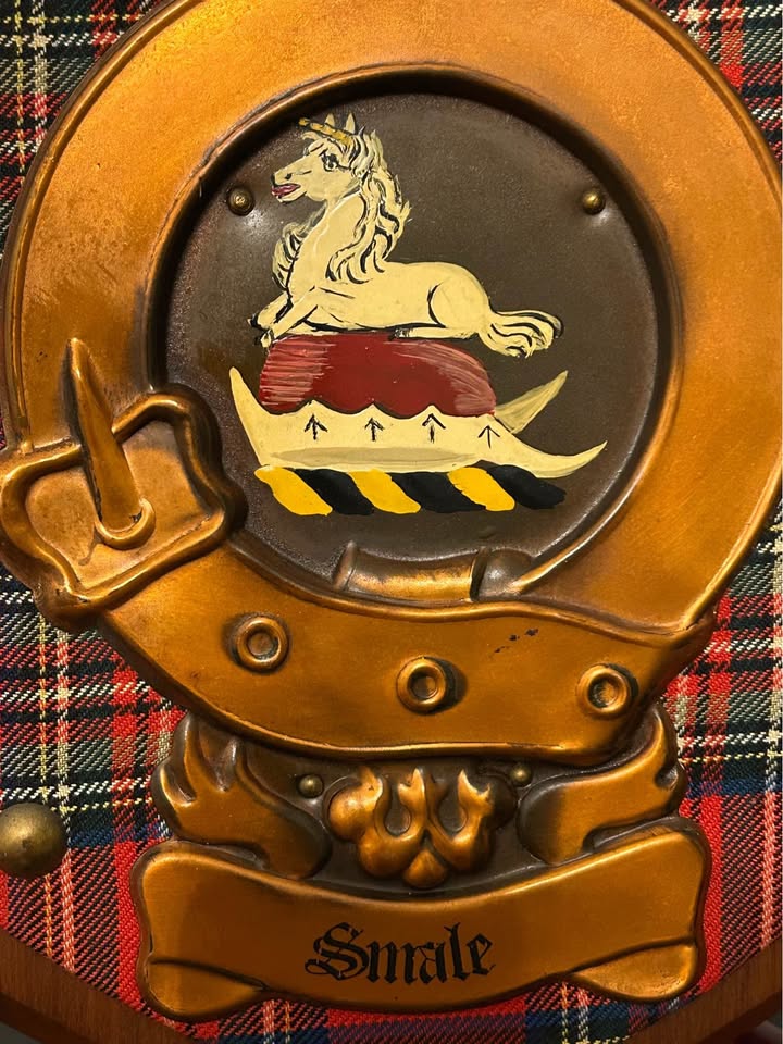 Vintage Scottish Clan Smale Crest Plaque - photo 4