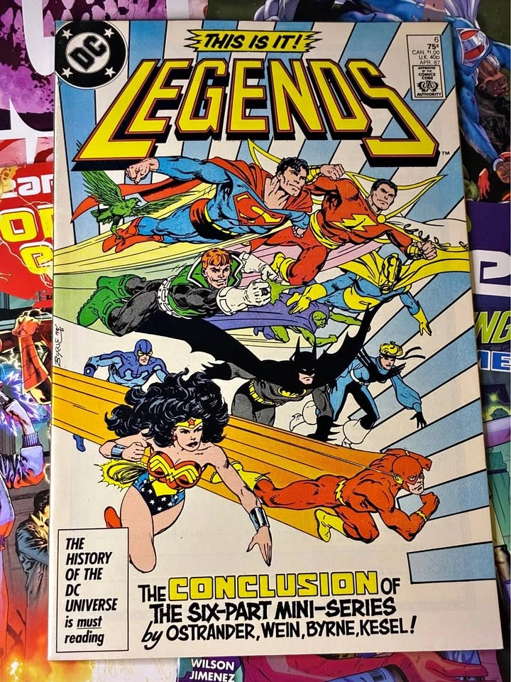 Legends 6 Comic (Conclusion) 1987