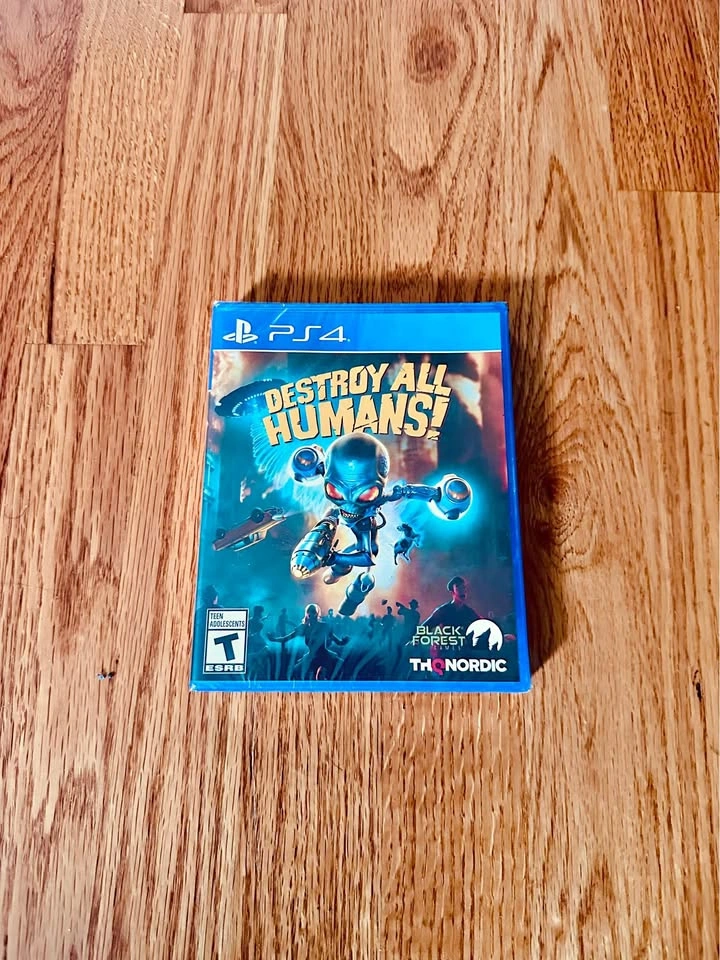 SEALED - Destroy All Humans! - PS4 Game - BRAND NEW
