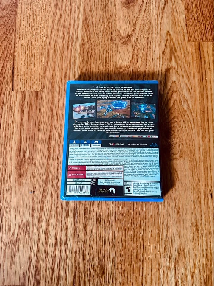 SEALED - Destroy All Humans! - PS4 Game - BRAND NEW - photo 2