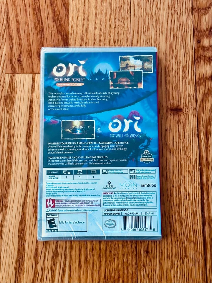SEALED - Nintendo Switch - Ori: The Collection - BRAND NEW - photo 2