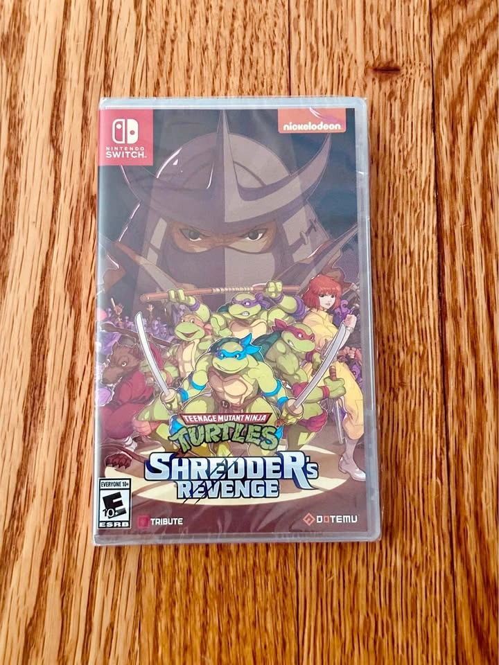 SEALED - Nintendo Switch - Teenage Mutant Ninja Turtles: Shredde