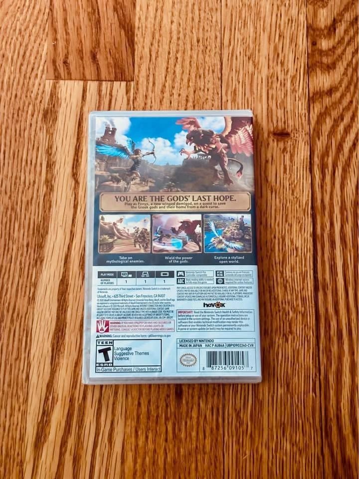 SEALED - Nintendo Switch - Immortals Fenyx Rising - BRAND NEW - photo 2