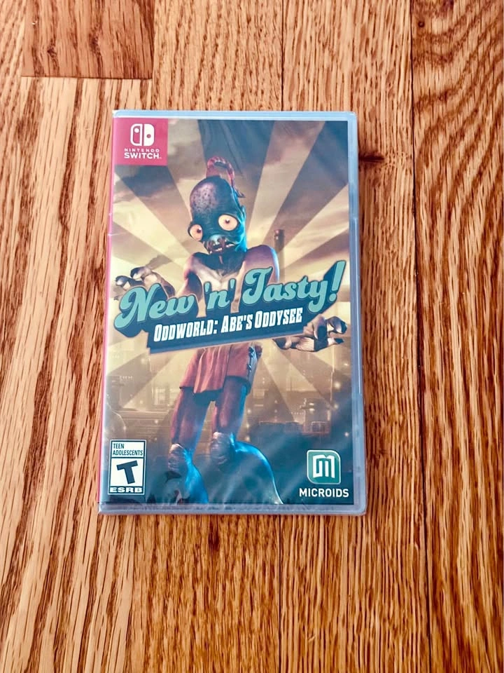SEALED = Nintendo Switch - Oddworld: Abe’s Oddysee - New ‘n’ Tas