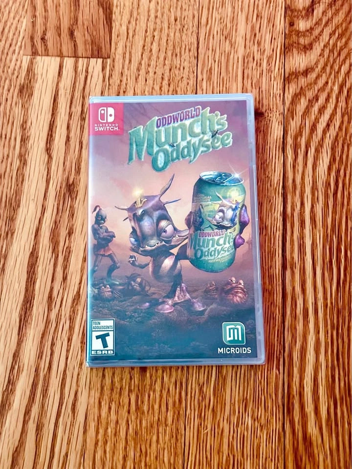 SEALED - Nintendo Switch - Oddworld: Munch’s Oddysee - BRAND NEW