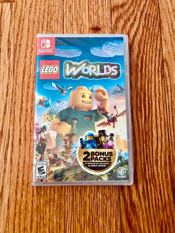 SEALED - Nintendo Switch - LEGO Worlds - BRAND NEW