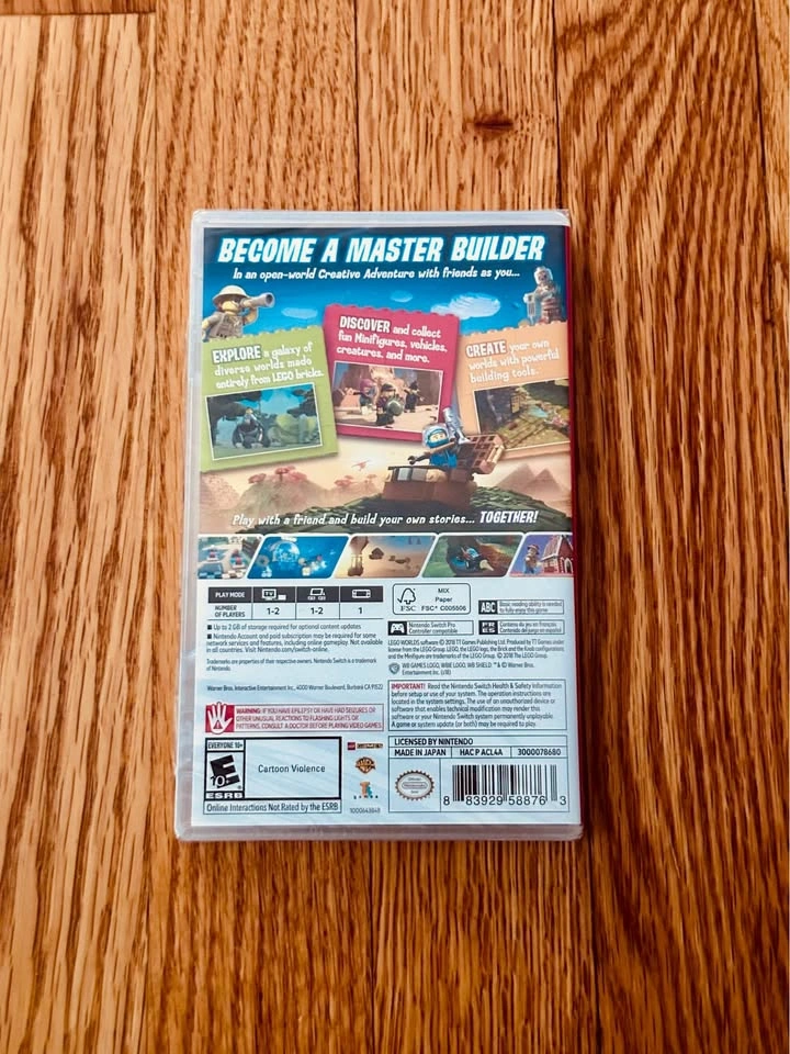 SEALED - Nintendo Switch - LEGO Worlds - BRAND NEW - photo 2