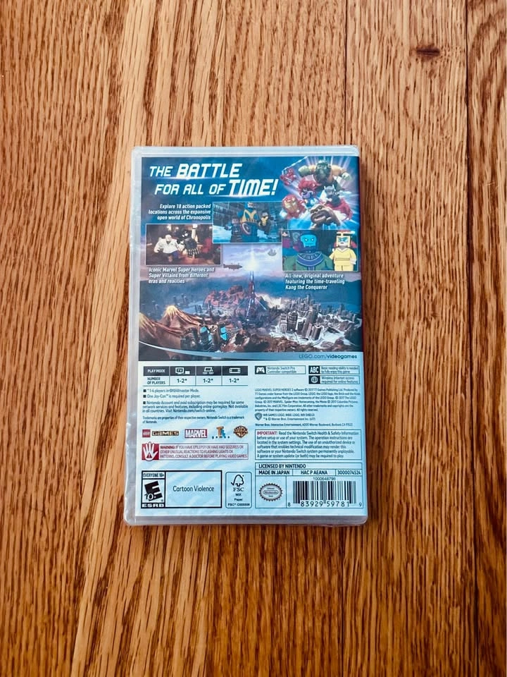 SEALED - Nintendo Switch - LEGO Marvel Super Heroes 2 - BRAND NE - photo 2