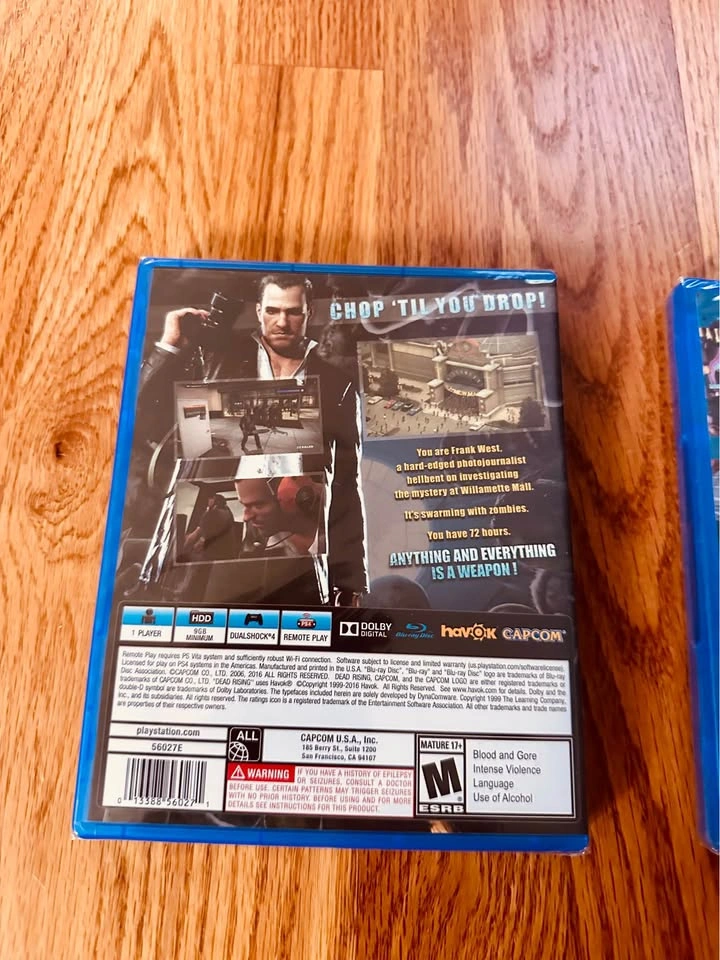 SEALED - Dead Rising 1 & 2 - PS4 - BRAND NEW - photo 5