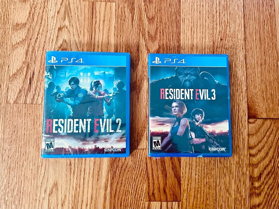 SEALED - Resident Evil 2 & 3 - PS4 - BRAND NEW