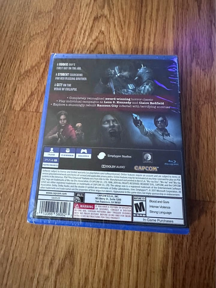 SEALED - Resident Evil 2 & 3 - PS4 - BRAND NEW - photo 3