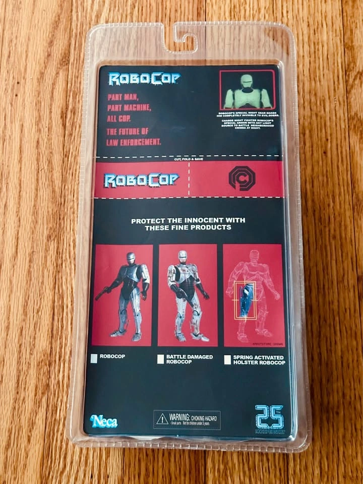 RoboCop - Night Fighter [NECA] - 30th Anniversary - Glow in the - photo 2