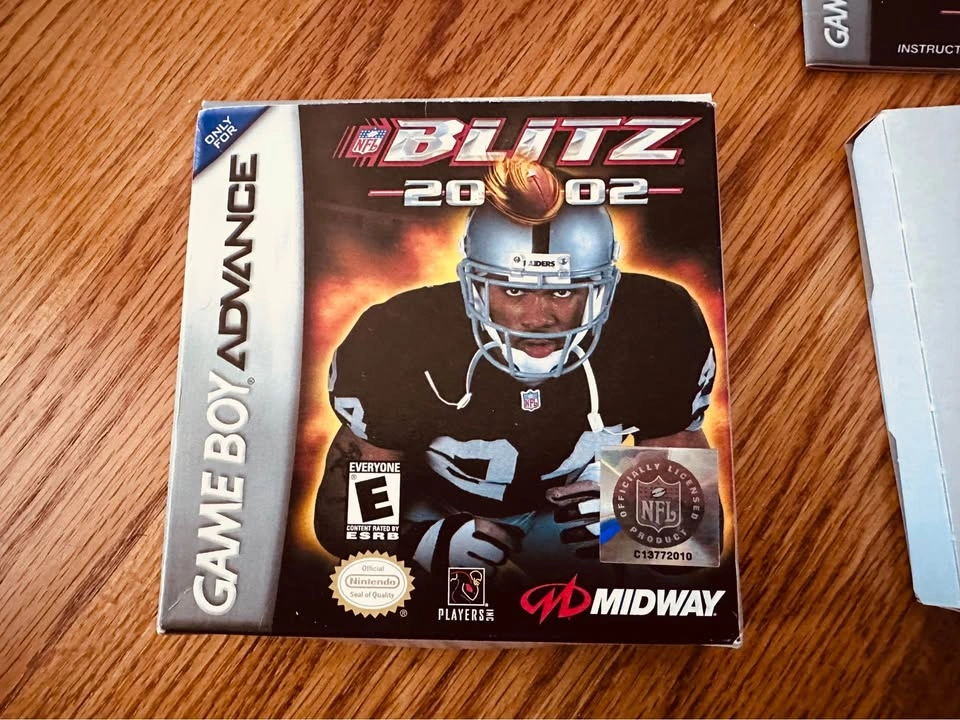 NFL Blitz 2002 - Nintendo Game Boy Advance w/ Box & Manual - photo 5