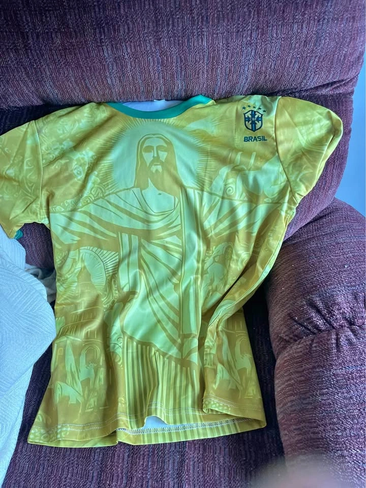 CBF Brasil Christ the Redeemer Graphic T-Shirt