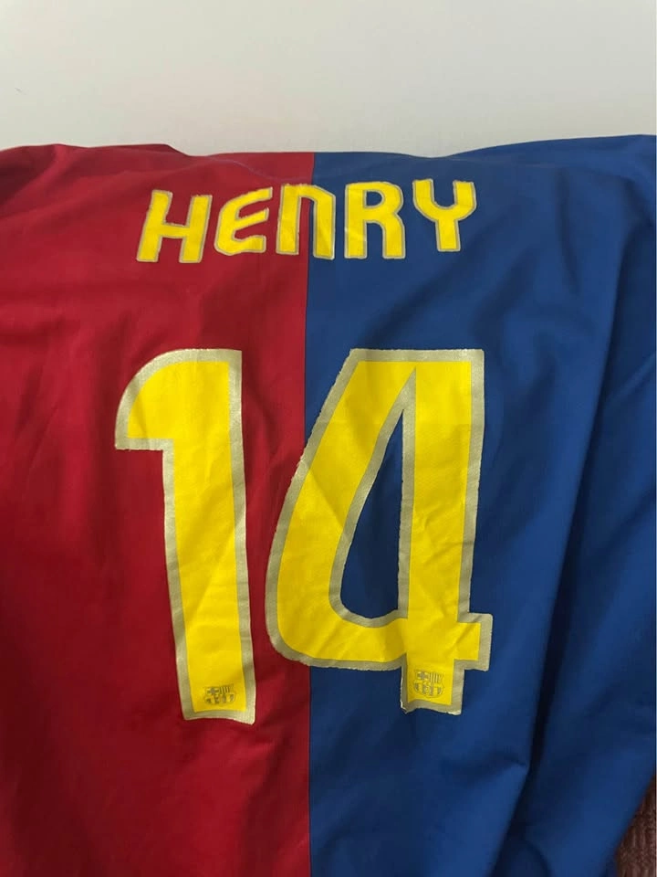 Nike FC Barcelona 2008-09 Home Jersey - Henry #14 - photo 3
