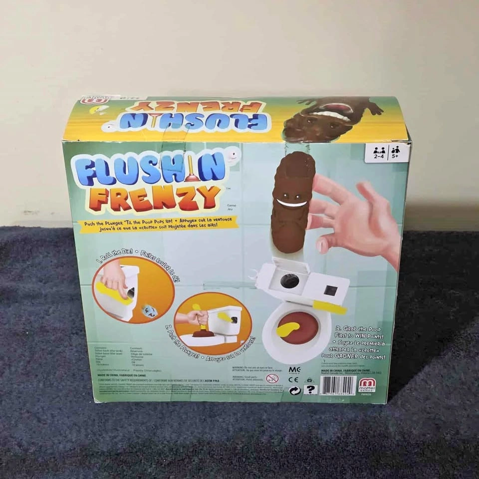 Flushin’ Frenzy Game by Mattel – Complete Set! - photo 3