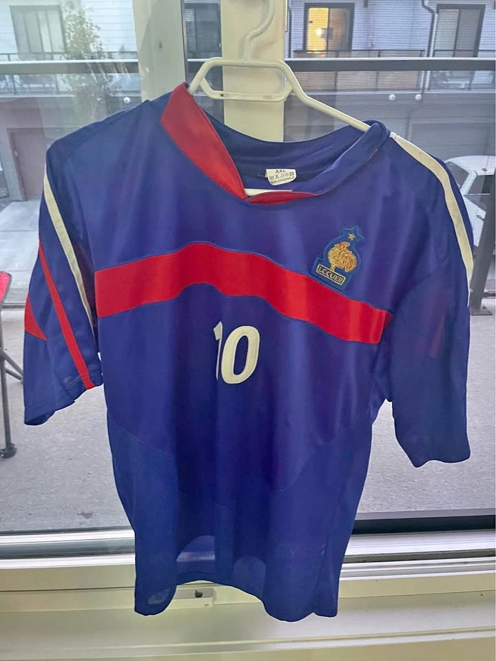 Zidane France National Team Jersey XXL