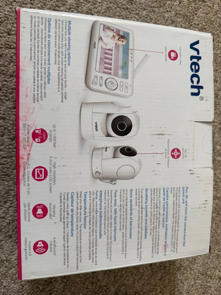VTech Baby Monitor with 2 Cameras - photo 5