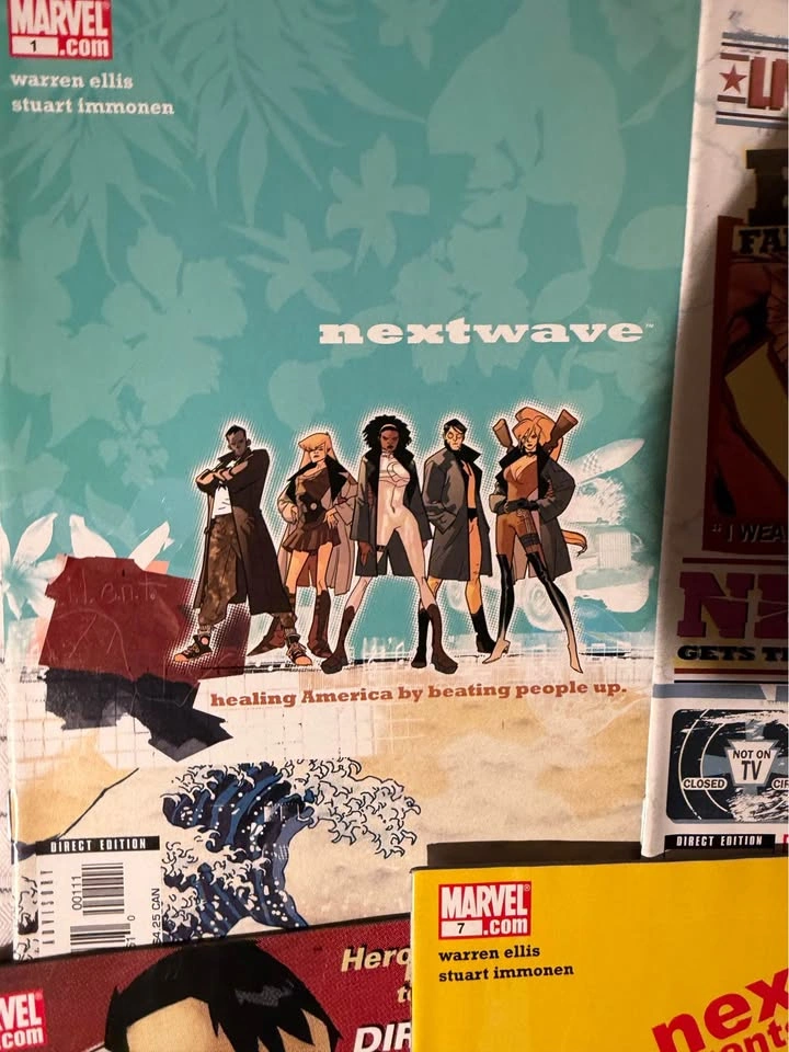 Nextwave: Agents of H.A.T.E. (2006) Full Series Lot #1-12 - photo 2