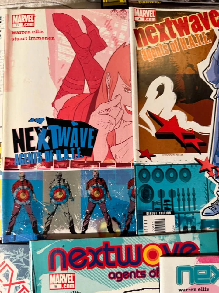 Nextwave: Agents of H.A.T.E. (2006) Full Series Lot #1-12 - photo 4