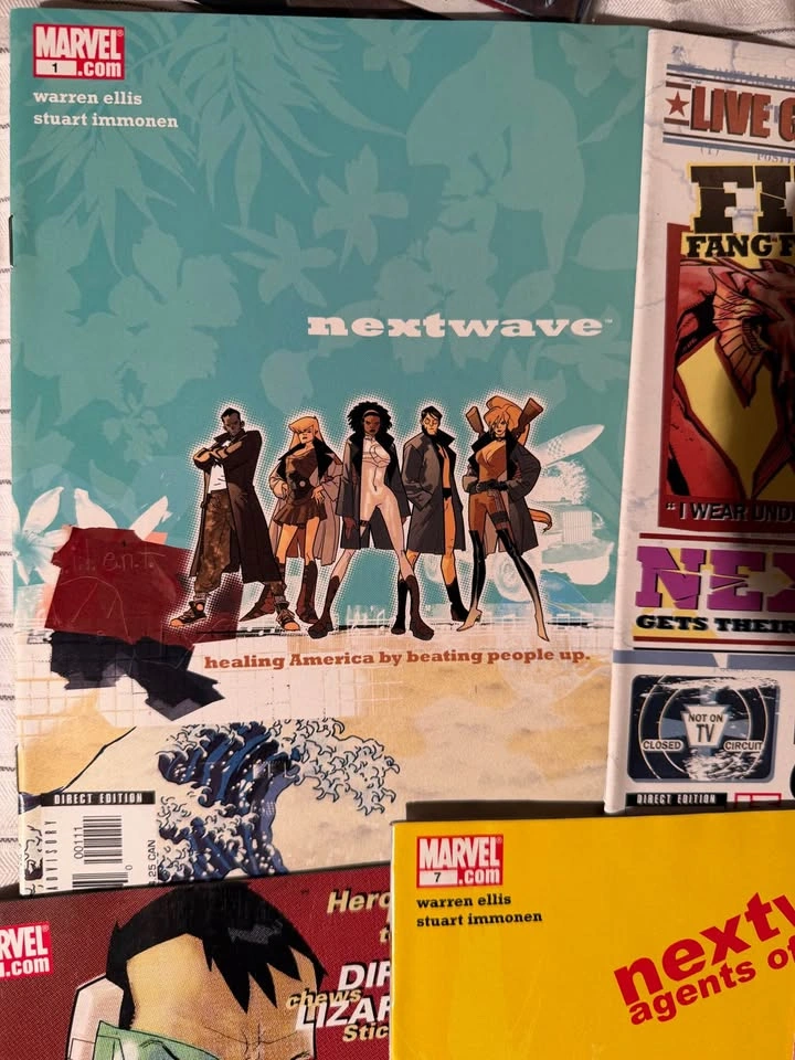 Nextwave: Agents of H.A.T.E. (2006) Full Series Lot #1-12 - photo 5