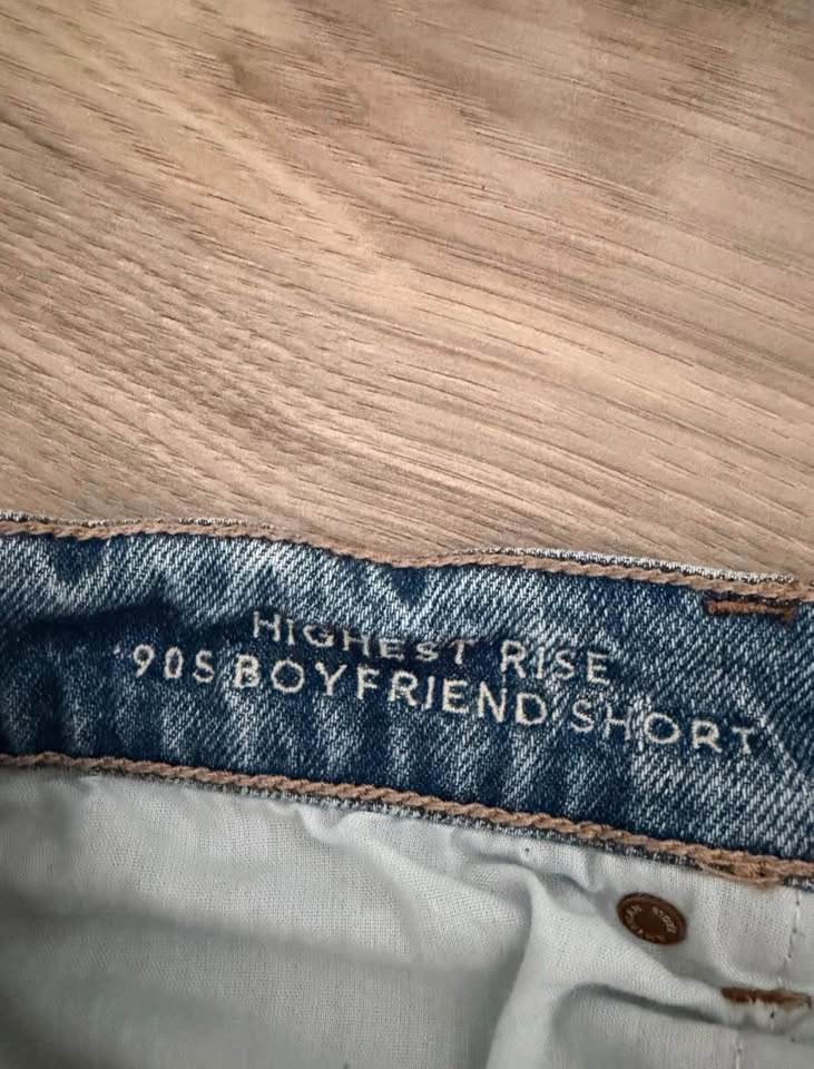 American Eagle Outfitters Light Blue High-Rise Jean Shorts - photo 3