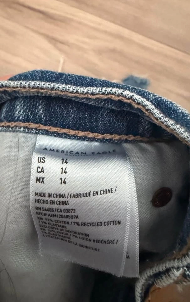 American Eagle Outfitters Light Blue High-Rise Jean Shorts - photo 4