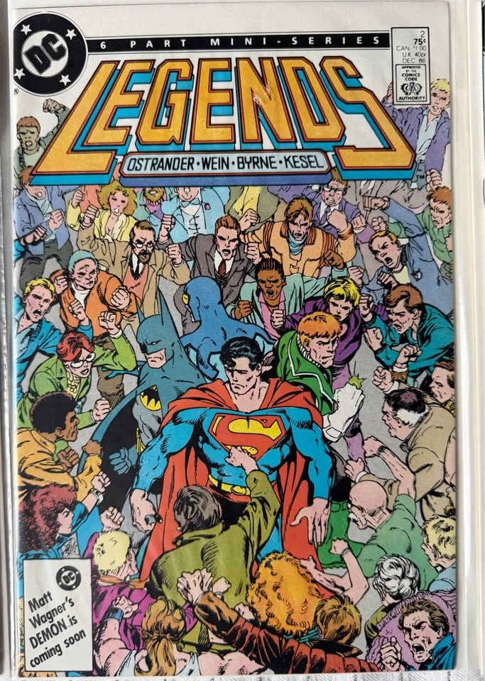 Legends #1–3 (1986 DC) – Amanda Waller & Suicide Squad Keys - photo 2