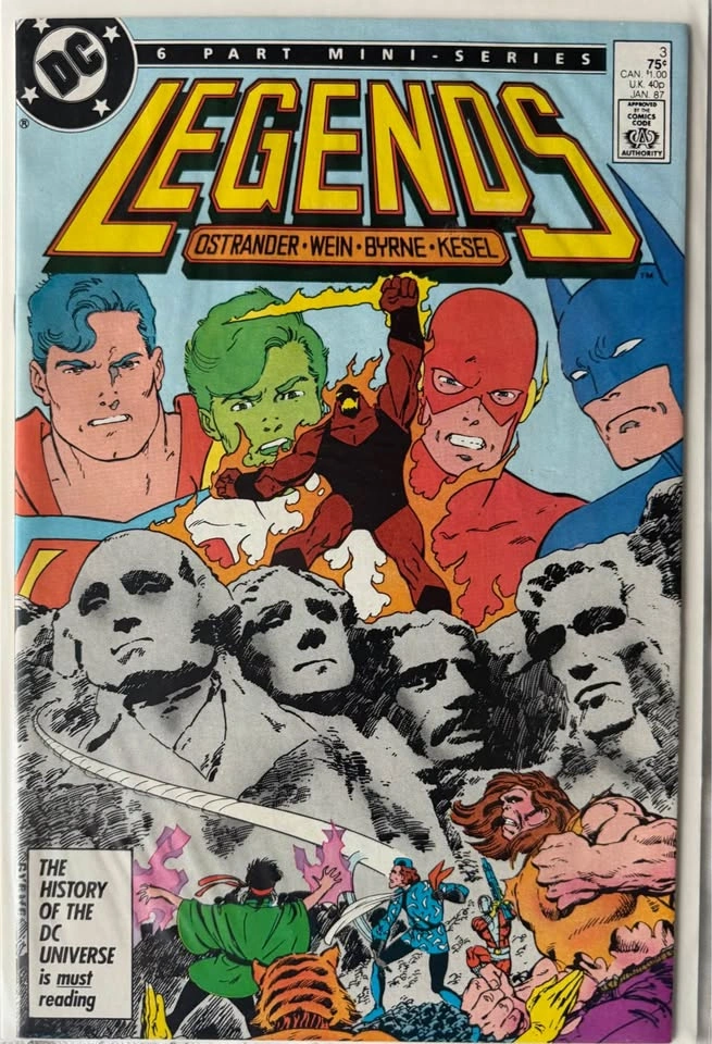 Legends #1–3 (1986 DC) – Amanda Waller & Suicide Squad Keys - photo 3