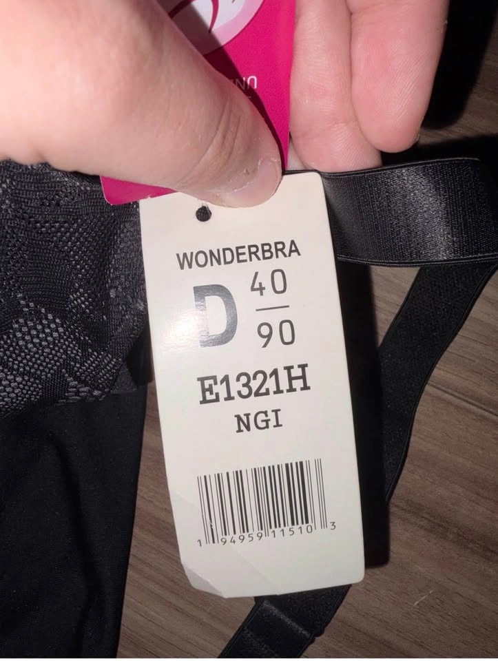 Wonderbra Underwire Bra Paris Nude and Black Lace - photo 5