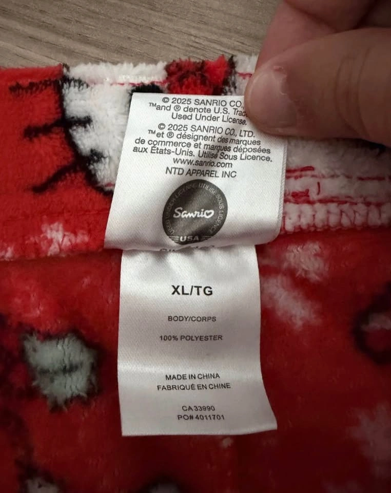 Hello Kitty Christmas Pj Pants - photo 3
