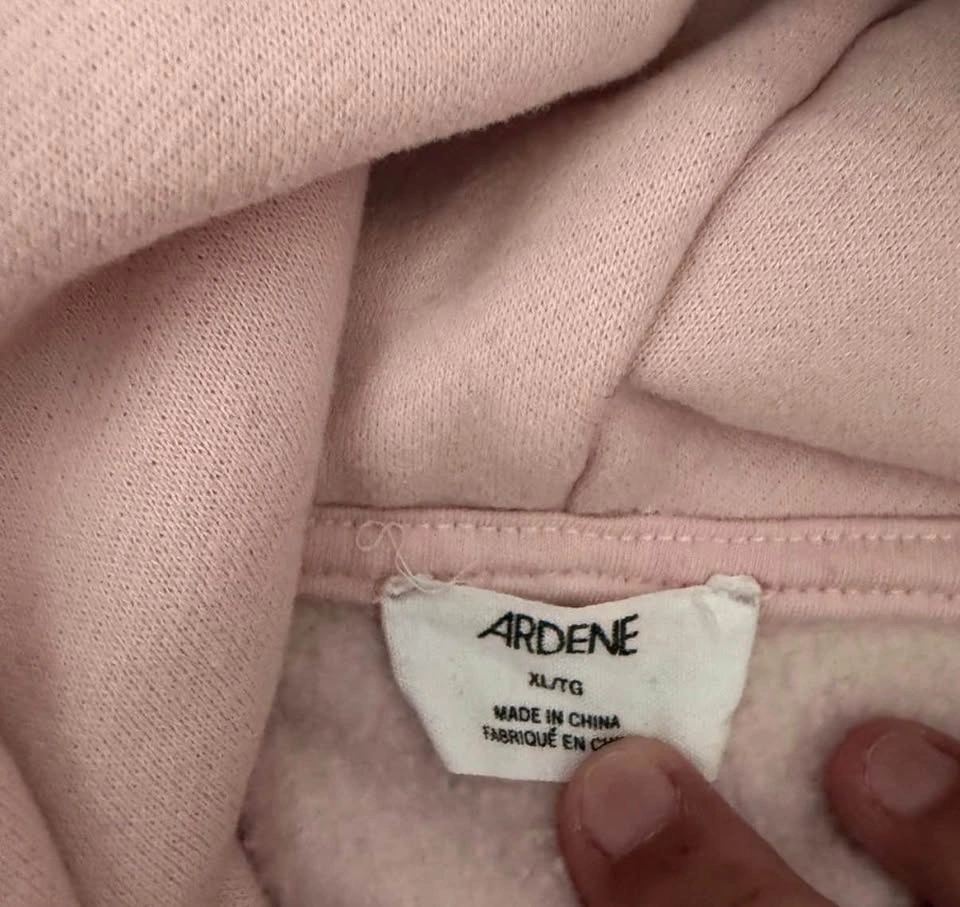 Ardene Soft Pink Hoodie - photo 2