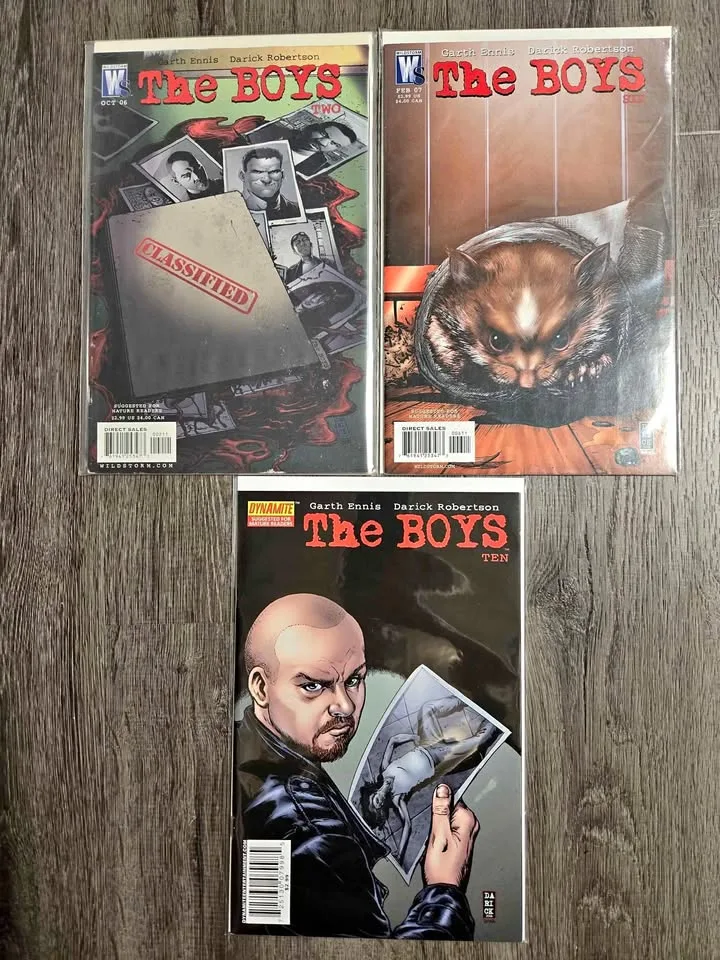 The Boys comic lot thumbnail