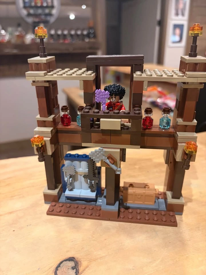 Minecraft Movie Woodland Mansion Fighting Ring Lego - photo 3