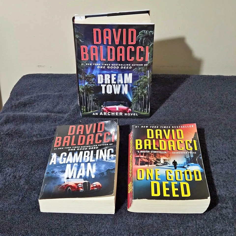 David Baldacci Archer Series – Set of 3 Books