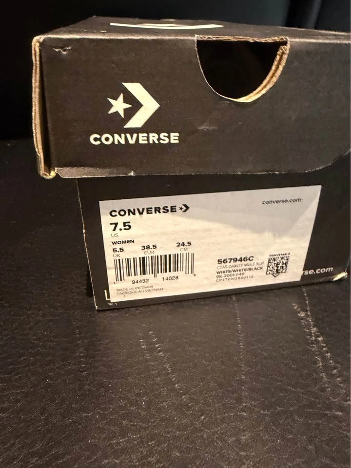 Converse Chuck Taylor All Star Dainty Mule Slip 'White' - photo 3