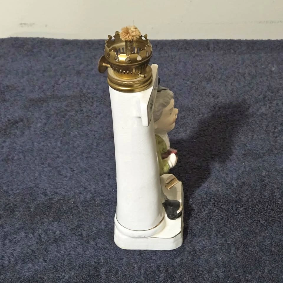 Vintage Japanese Broadway Streetlamp Figurine Lamp / Ashtray - photo 3
