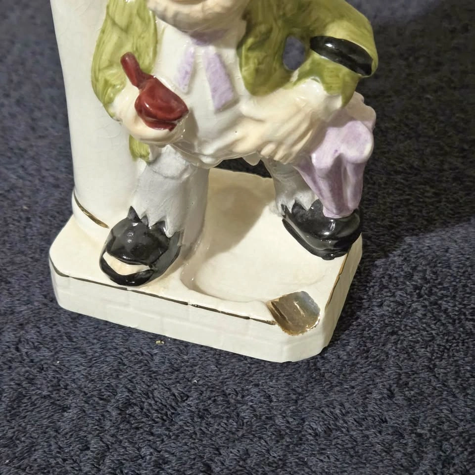Vintage Japanese Broadway Streetlamp Figurine Lamp / Ashtray - photo 5