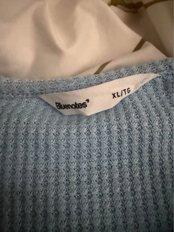 Bluenotes Waffle Knit Oversized Long Sleeve Tee - photo 2