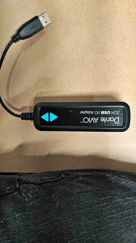 Audinate Dante AVIO 2CH USB I/O Adapter ADP-USB-AU-2X2