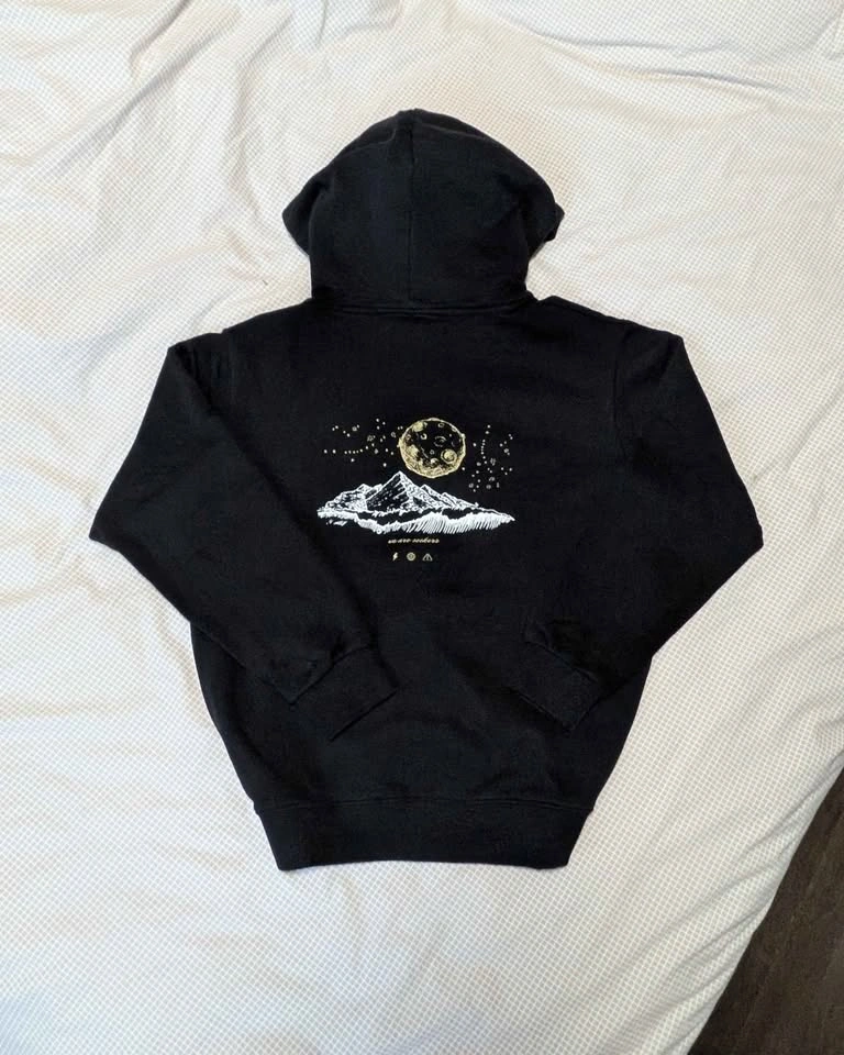 Seek Discomfort Black Hoodie - photo 2