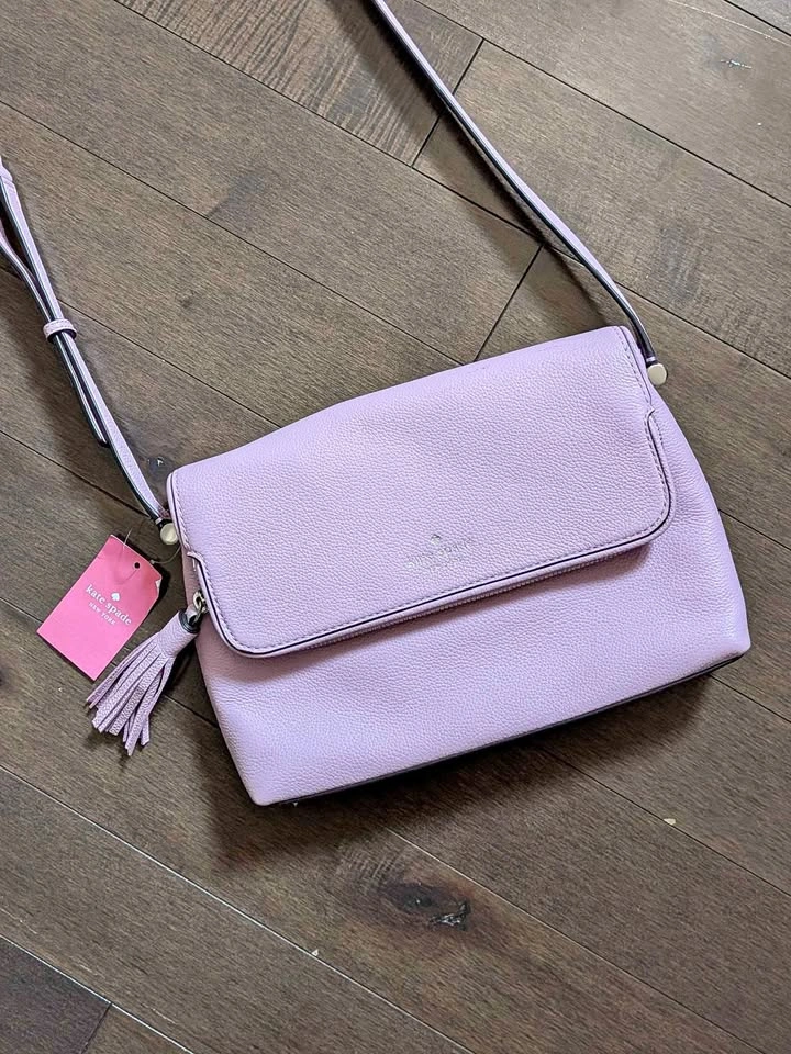 New Pink Kate Spade Crossbody Purse