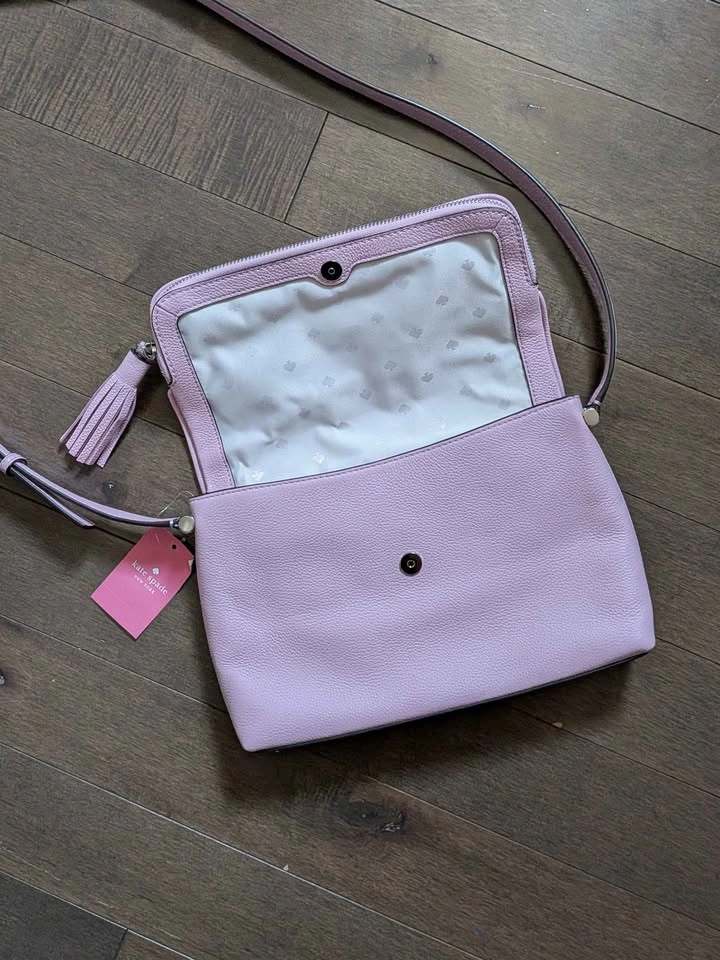 New Pink Kate Spade Crossbody Purse - photo 2