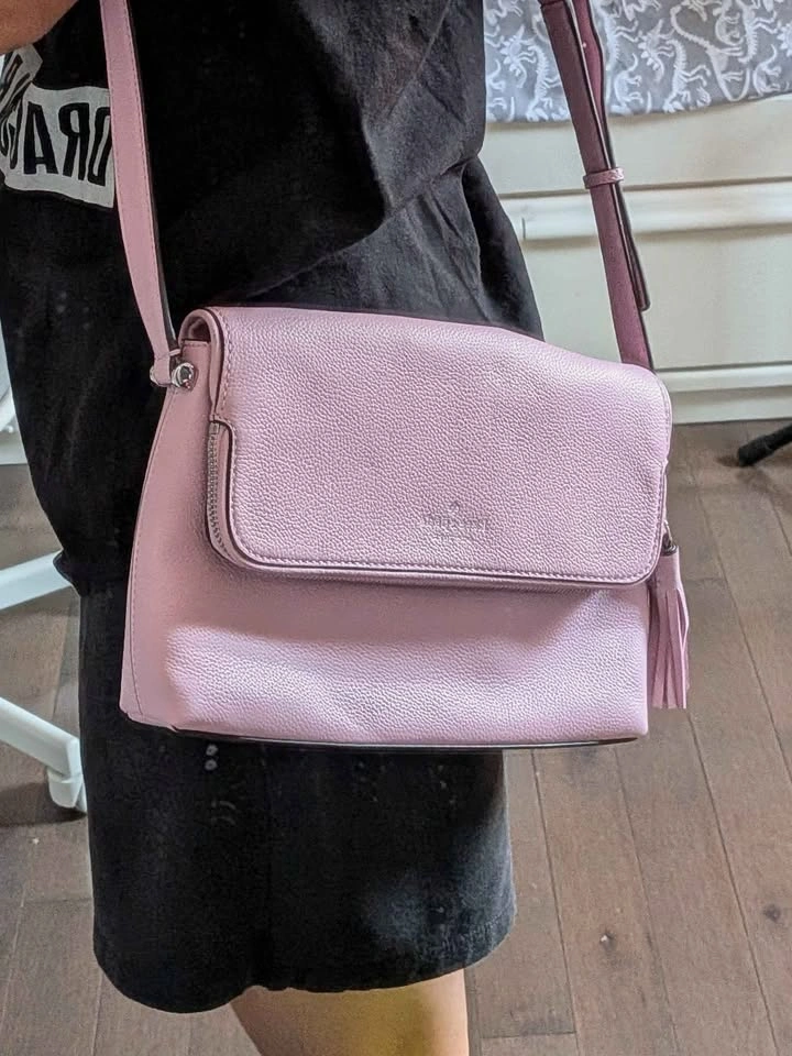 New Pink Kate Spade Crossbody Purse - photo 3