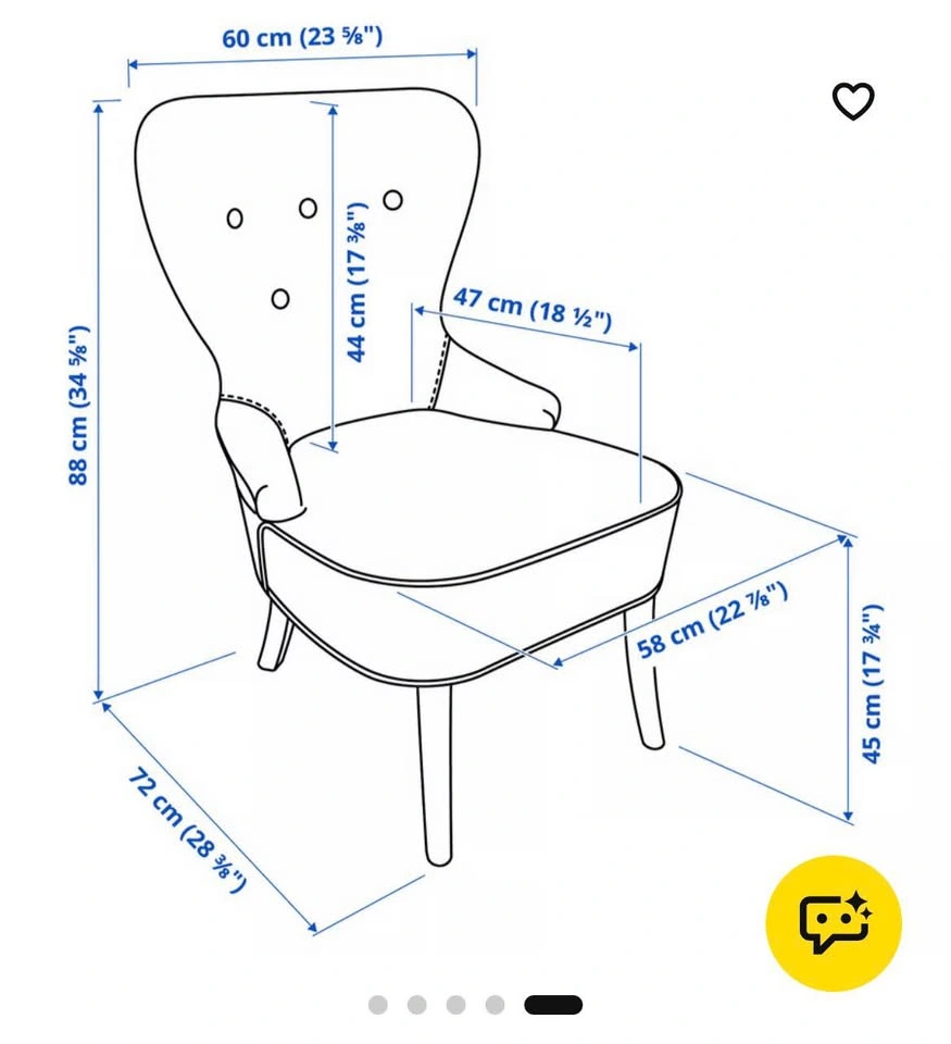 IKEA REMSTA armchair - photo 4