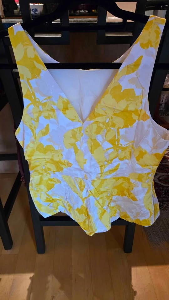 Vintage Banana Republic Peplum Sleevless Top - photo 2