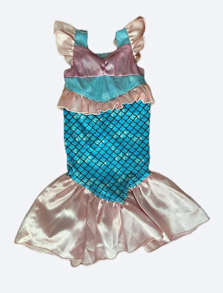 Baby Mermaid Costume Dress Up 🧡 thumbnail