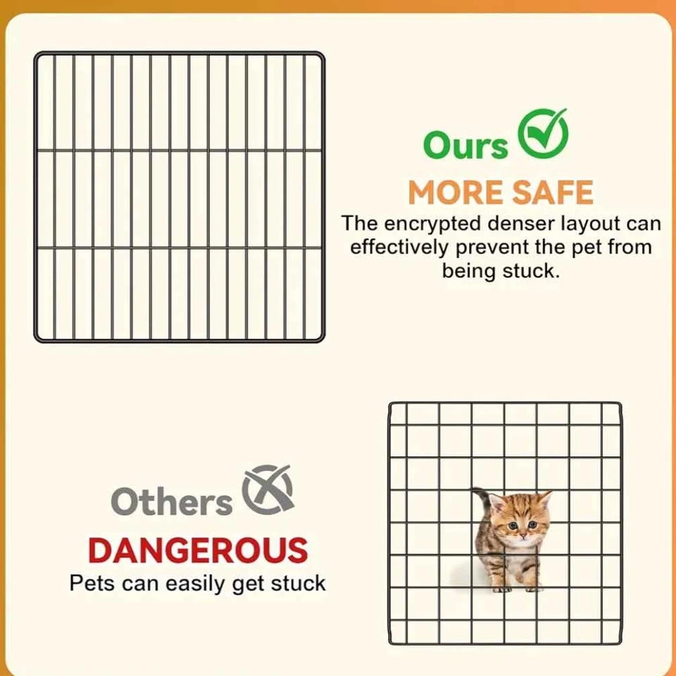 VISCOO 3-Tier DIY Cat Cage Enclosure 36"x 24"x 36" - photo 5